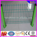 2015 NEW lowes wire mesh panel fencing /triangle bending welded fence netting /welded wire mesh fence with V folds
